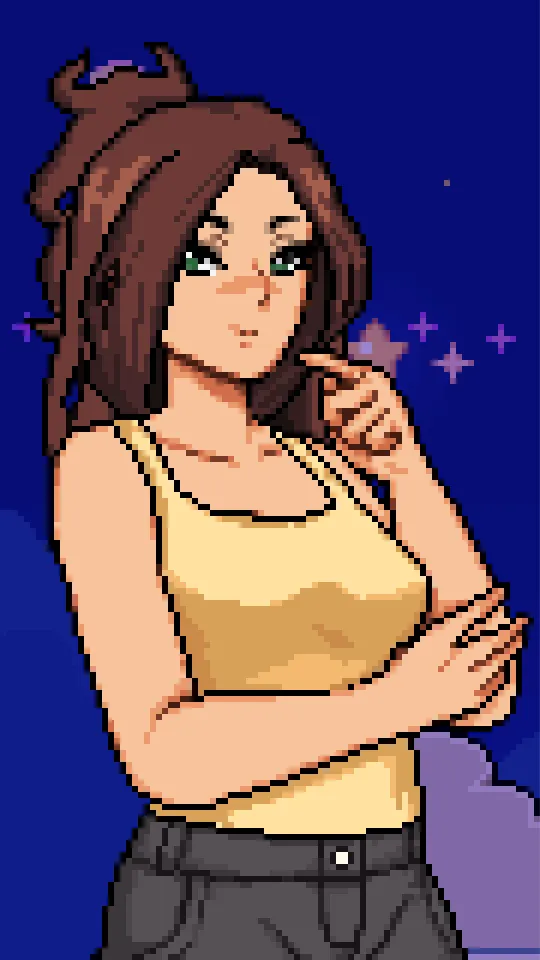 ai character: Ash (Ashley) background