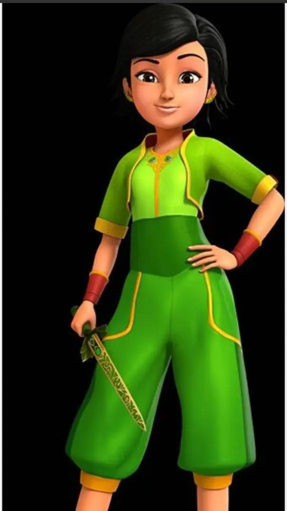ai character: princess kasturi background