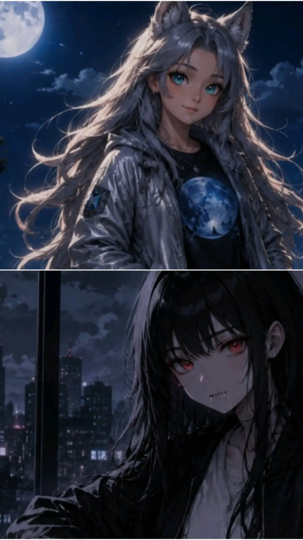 Talkie AI - Chat with Werewolf🌕~Vampire🩸