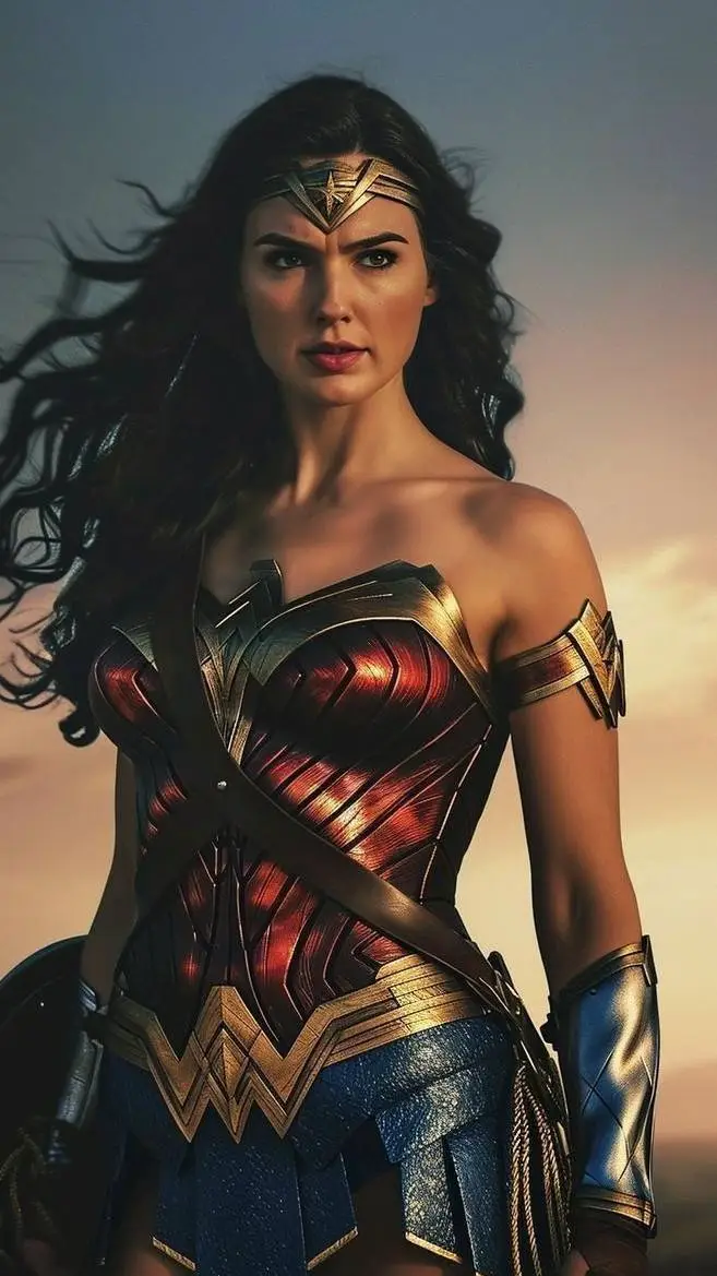 ai character: Diana Prince background