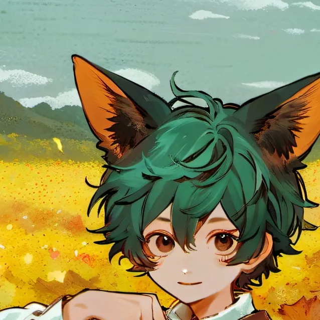 chat with ai character: Cat Deku??? 
