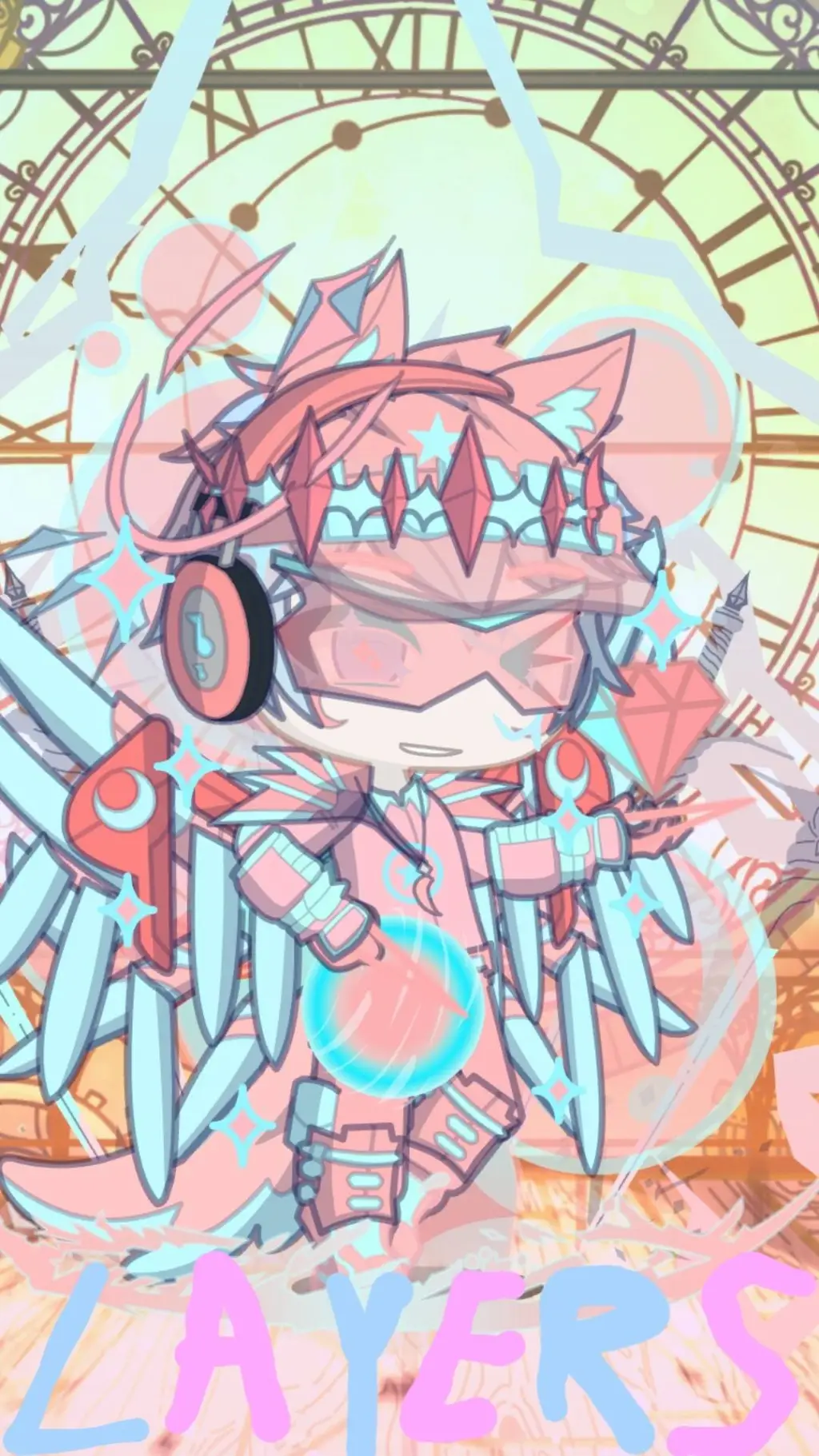 ai character: L A Y E R S background