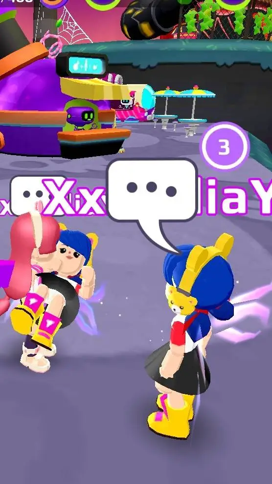 ai character: insane purlia (oc) background