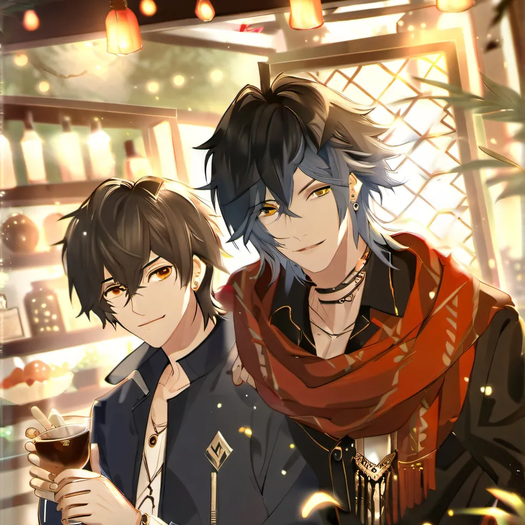 chat with ai character: James and Noah♡♡☆