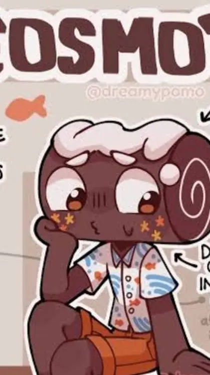 ai character: Fruitcake angst!🍪 background