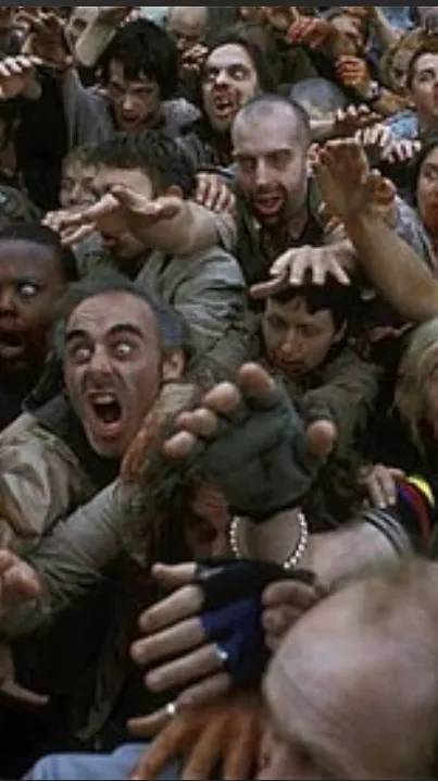 ai character: Mha ur wld zombie  background