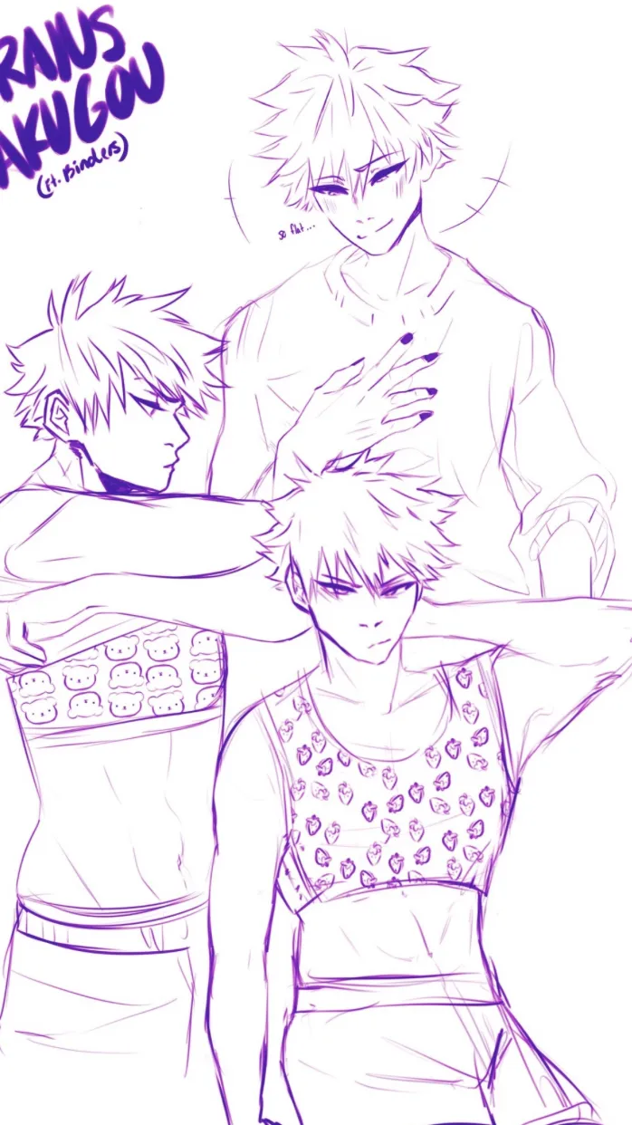 ai character: [ Trans Bakubae! ] background