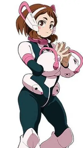 ai character: Ochaco Uruaka background