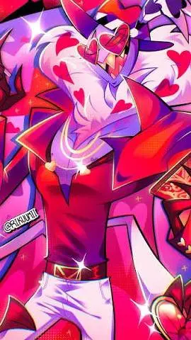 ai character: Valentino~ background
