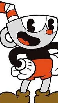ai character: Cuphead background