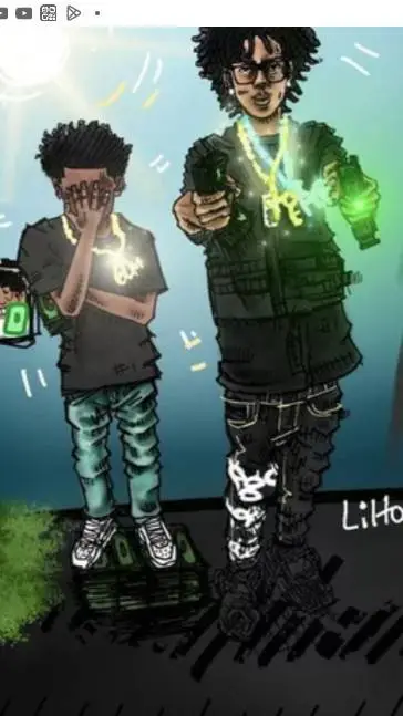 ai character: adhd lil rt background