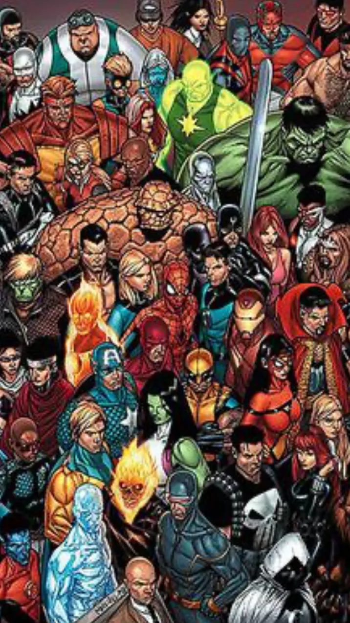 ai character: marvel universe background