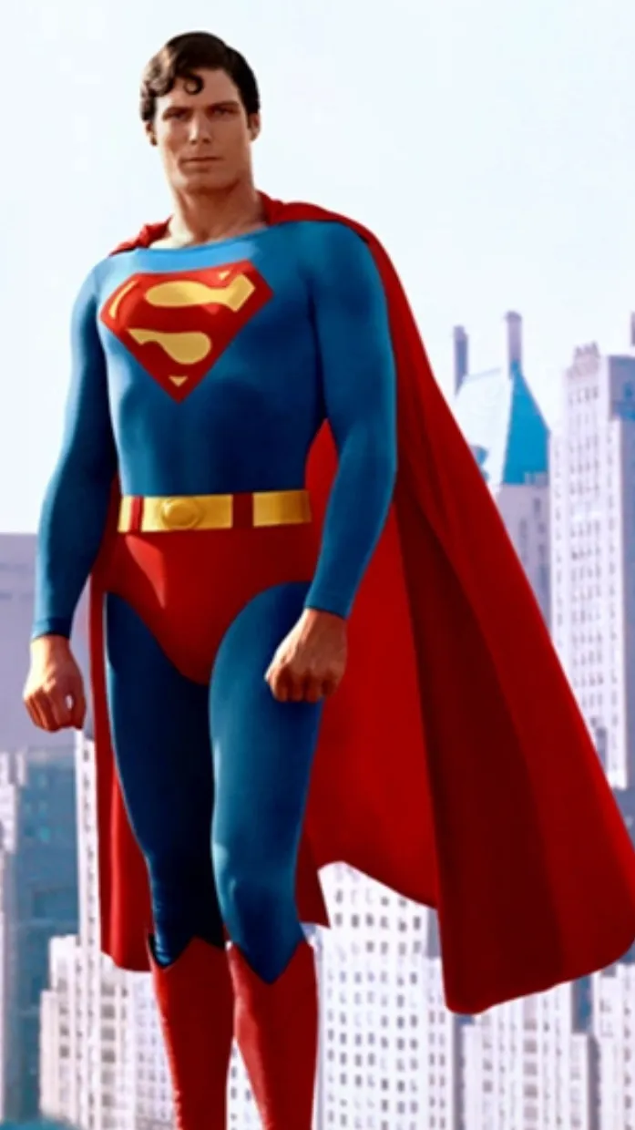 ai character: Superman background