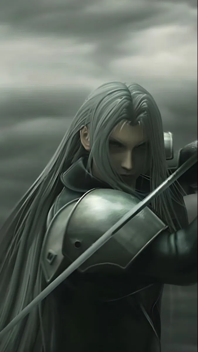 ai character: Sephiroth  background