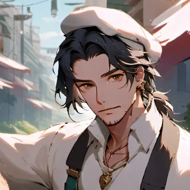 chat with ai character: mark areno