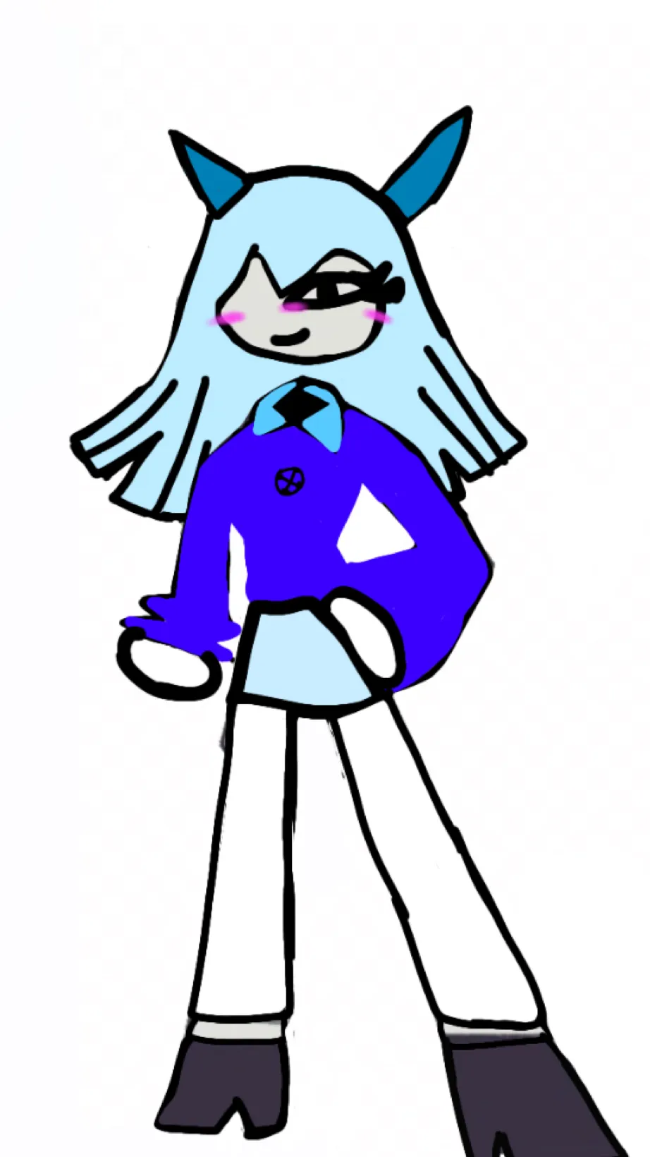 ai character: Miss ail  background