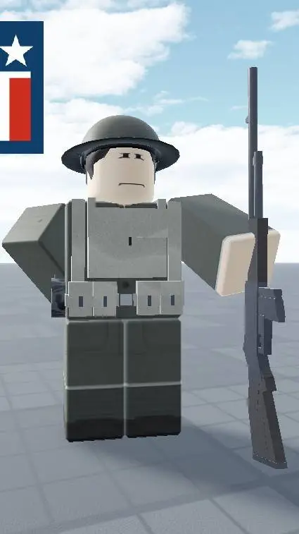 ai character: WW1 Usa background