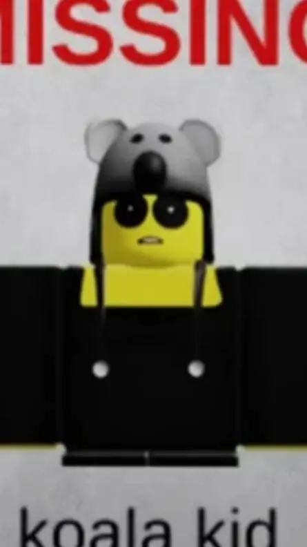 ai character: koala kid background