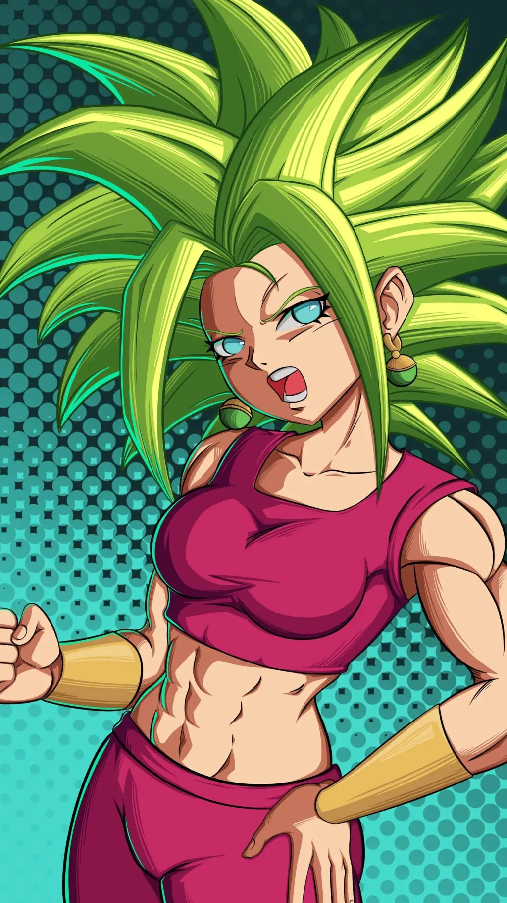 ai character: kefla  background