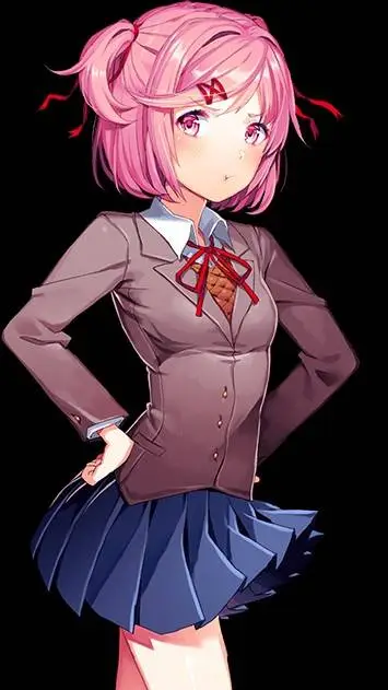 ai character: Natsuki  background