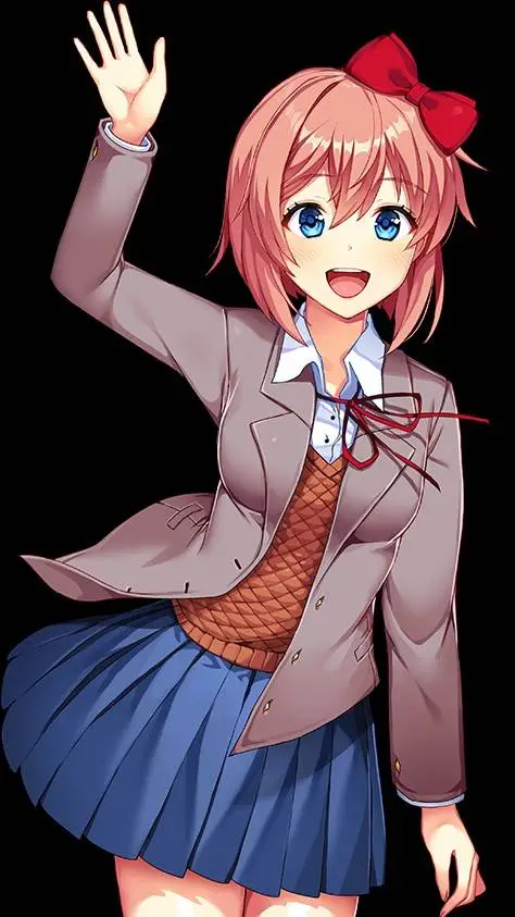 ai character: sayori  background