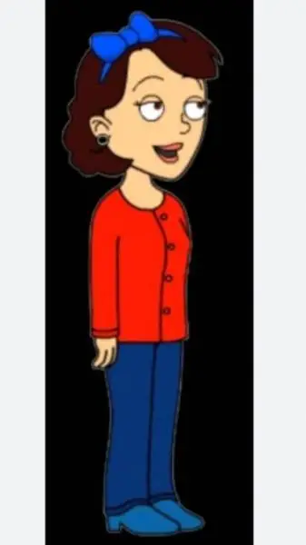 ai character: doris goanimate  background