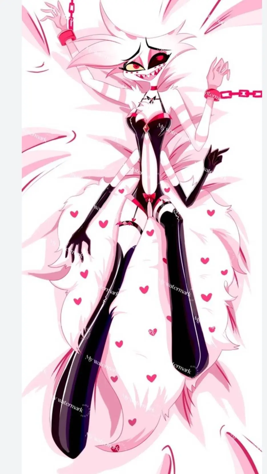 ai character: Angel dust  background