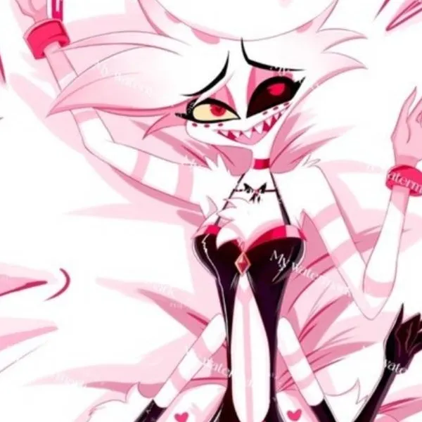 chat with ai character: Angel dust 