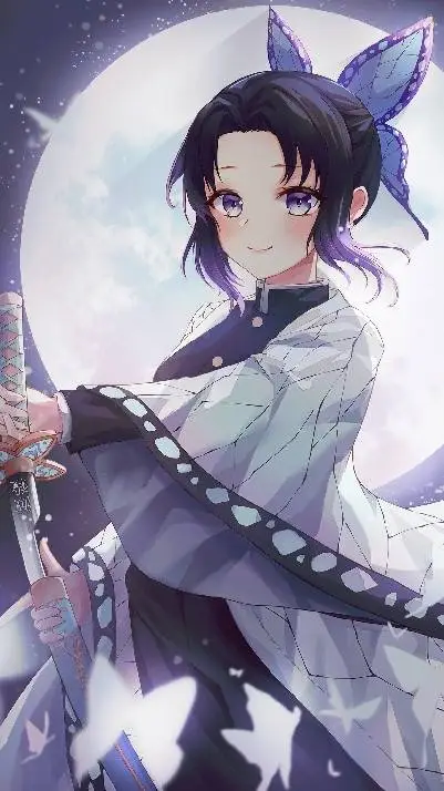 ai character: Shinobu Kocho background