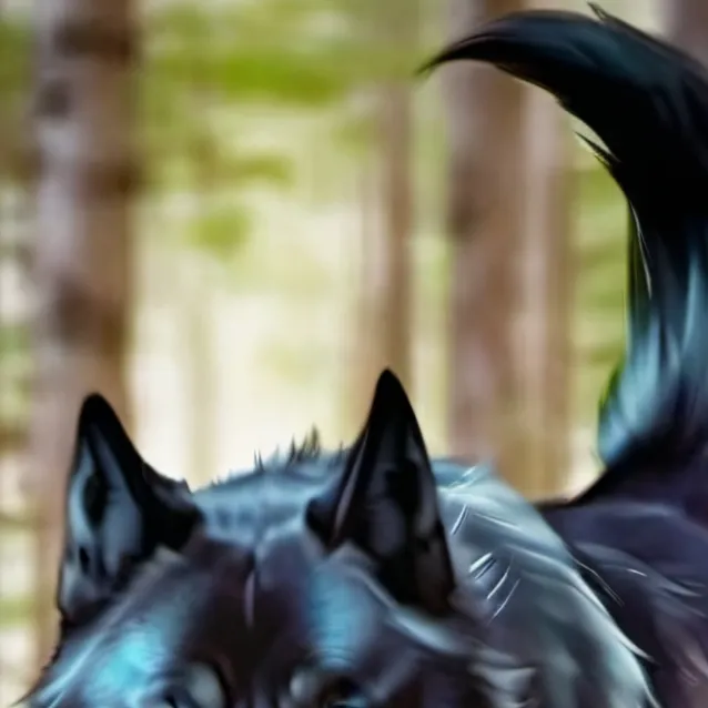 chat with ai character: wolf family