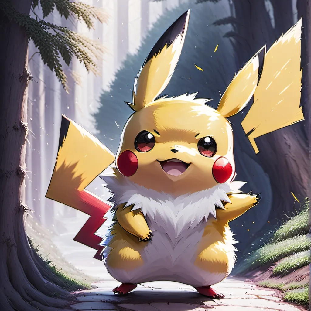 chat with ai character: knock off Pikachu