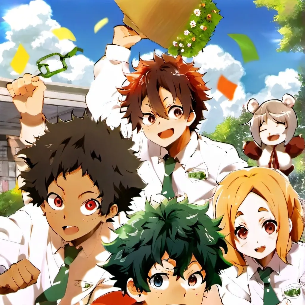 chat with ai character: Deku