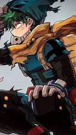 ai character: deku background
