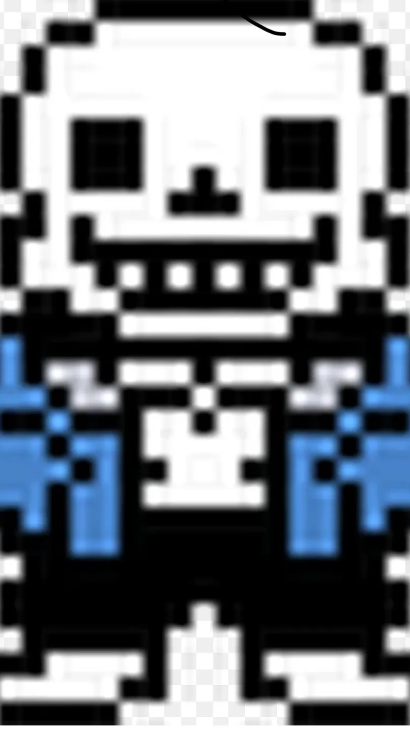ai character: Sans background