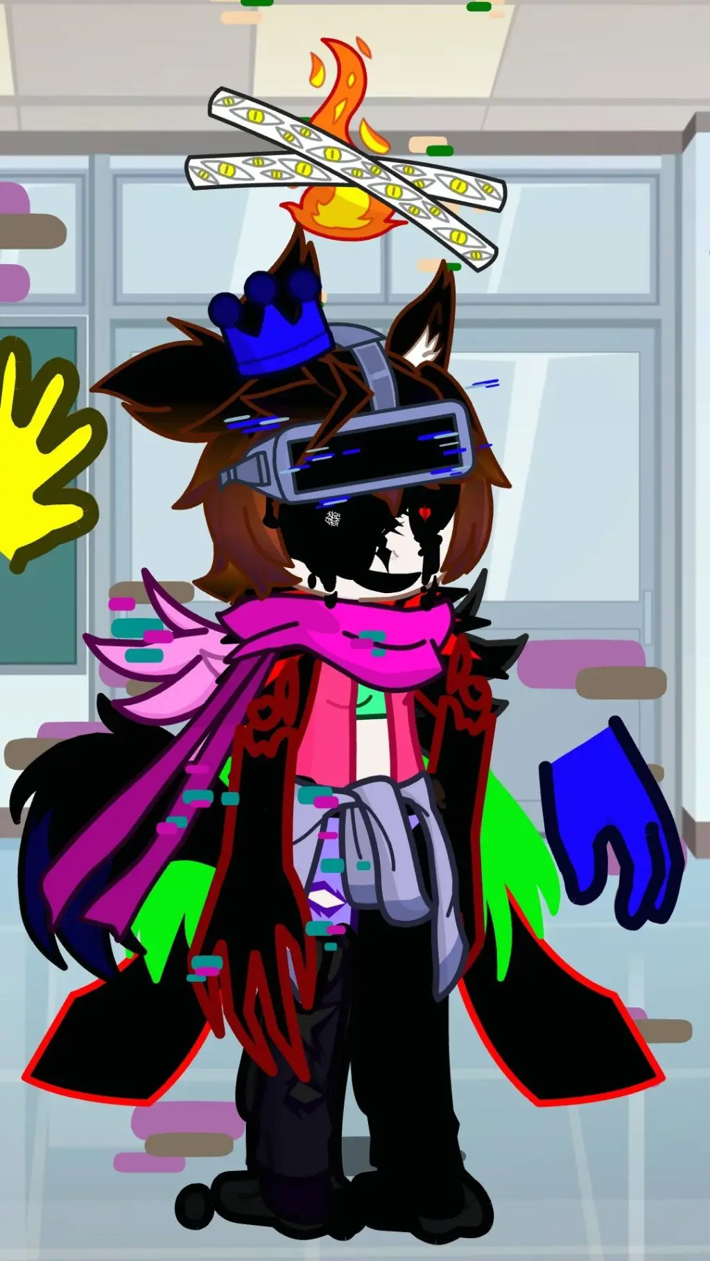 ai character: .Exe background