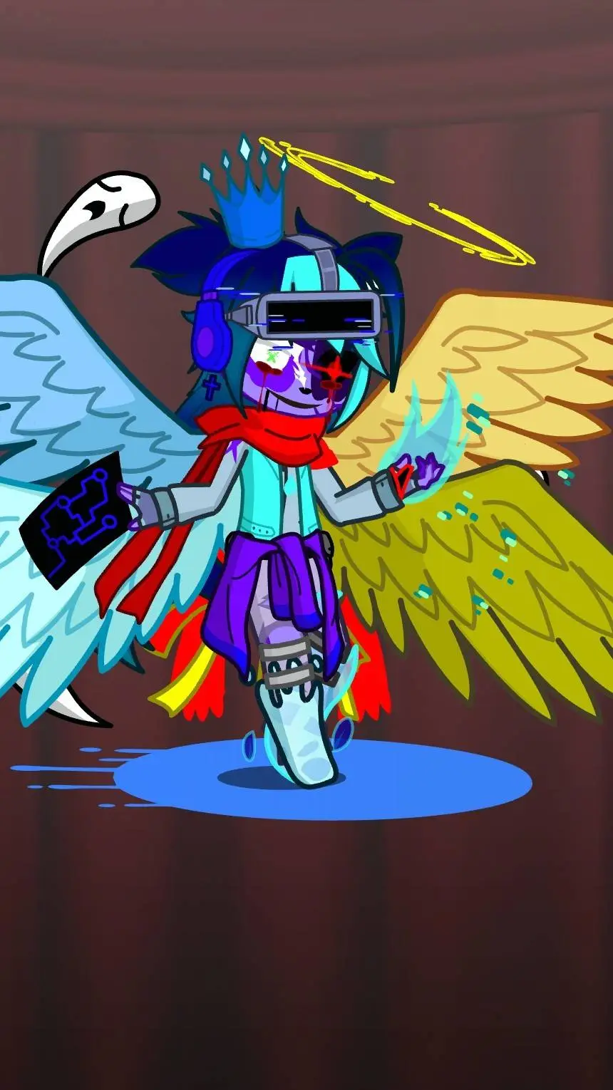 ai character: Maxwell.Exe Afton background