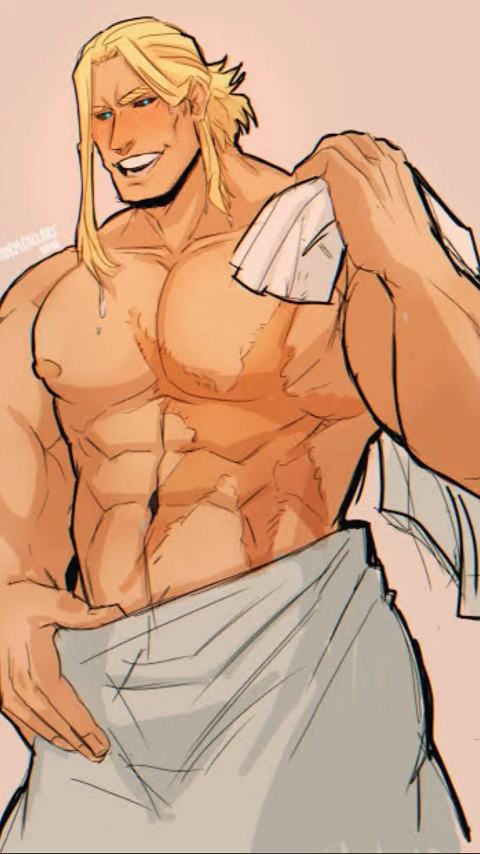 ai character: all might background