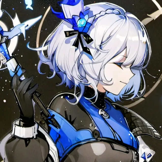 chat with ai character: blue