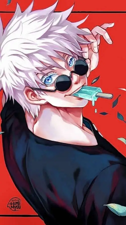 ai character: Gojo sataro background