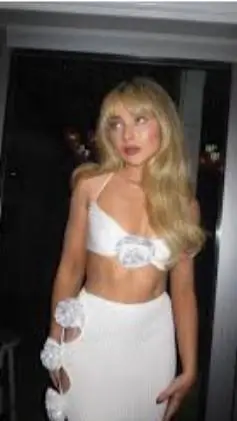 ai character: ❦Sabrina carpenter background