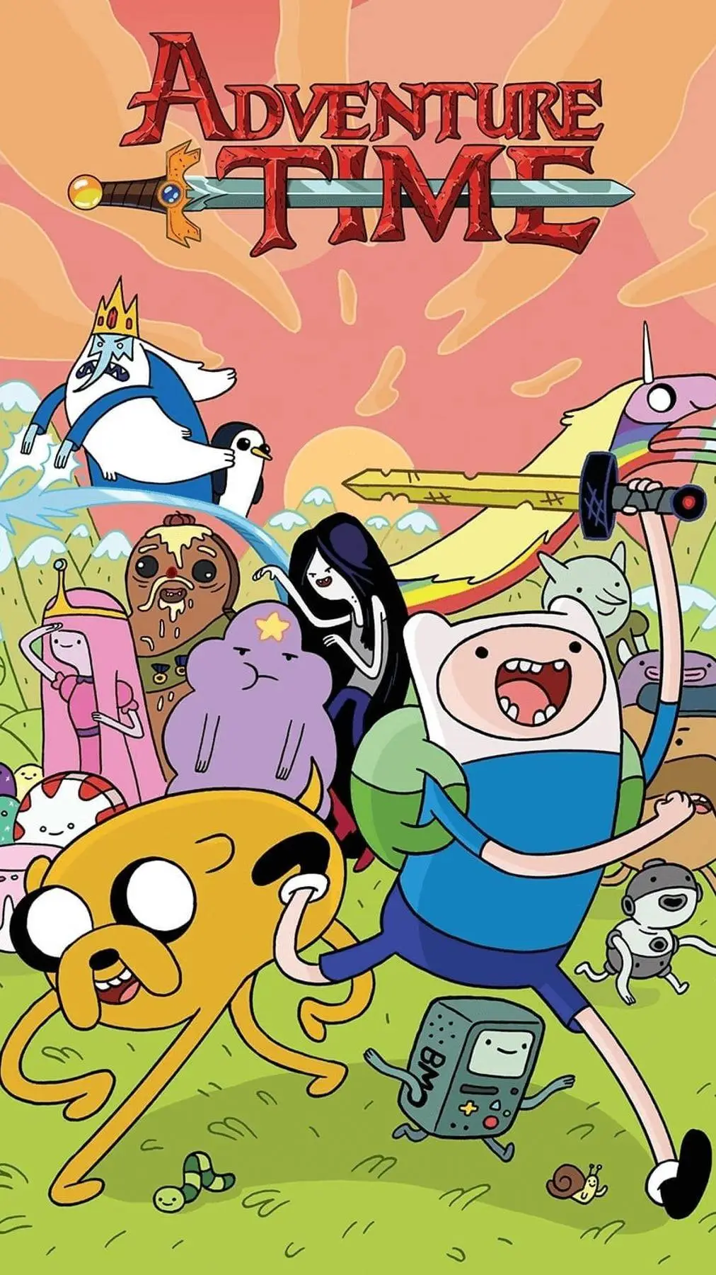 ai character: adventure time background