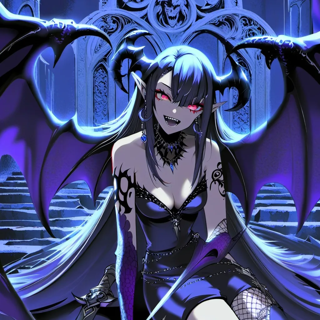 chat with ai character: demon queen 