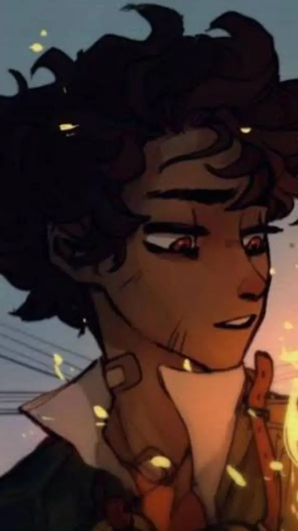 ai character: Leo Valdez  background
