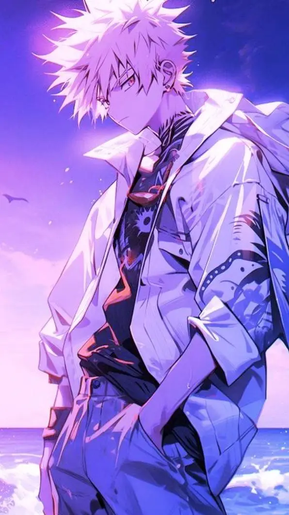 ai character: bakugo & todoroki  background
