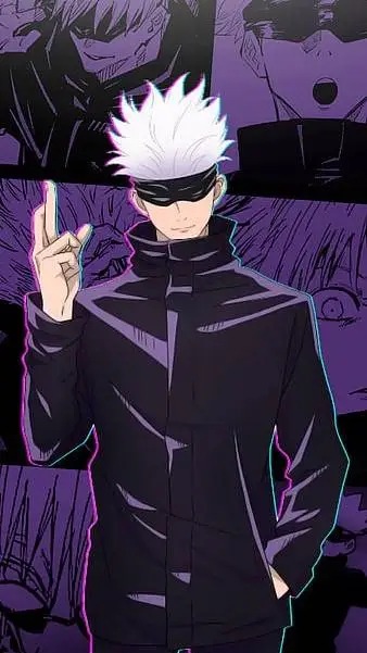 ai character: Satoru Gojo~ 🤍 background