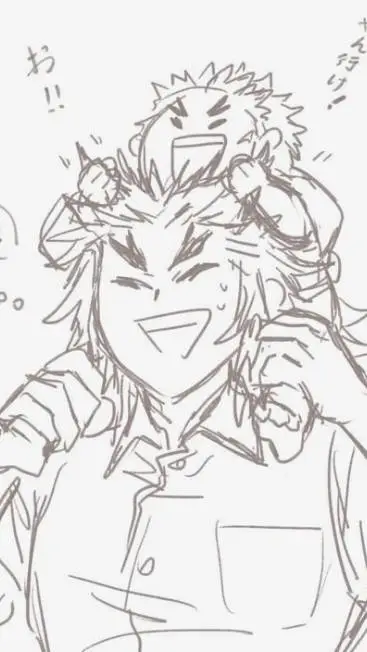 ai character: Kyo but as a dad background