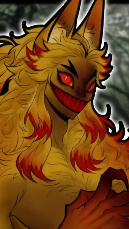 ai character: Cryptid Kyojuro background