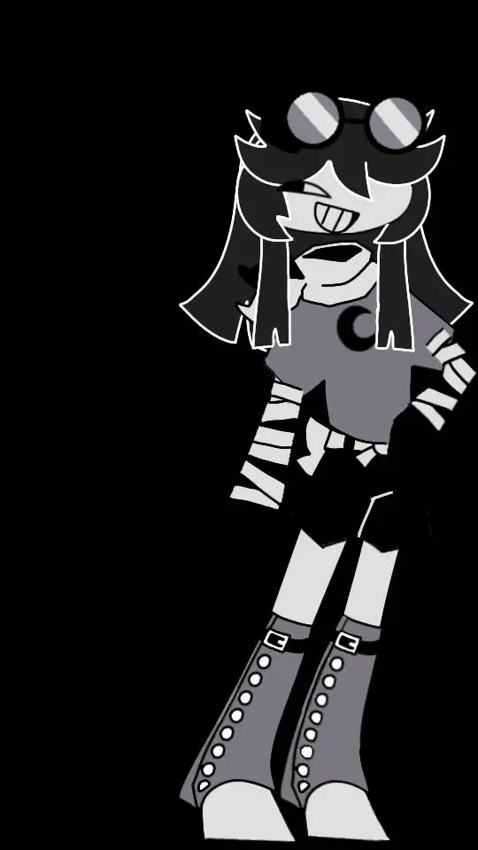 ai character: Yuri☯𖤐 background