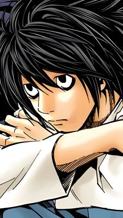 ai character: ♤L♤ background