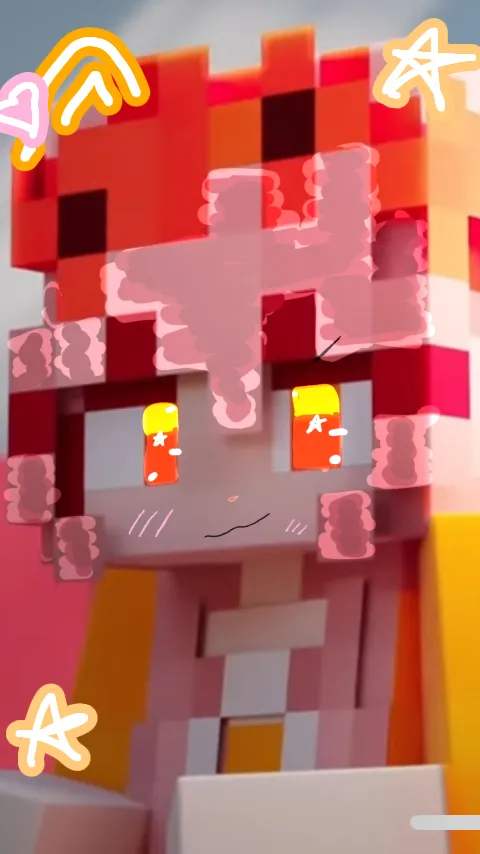 ai character: Mia🧡🧪 background